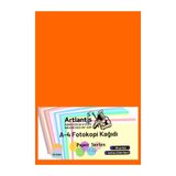Artlantis Safran Altın Sarı Renkli A-4 Fotokopi Kağıdı 25 li 1 Paket Artlantis Fotokopi Renkli A4 Kağıdı