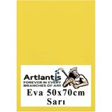 Artlantis Sarı Eva 50X70 cm 1 Adet Eva Süngeri Okul Kreş Anasınıfı Elişi Etkinlikleri - Standart - 50x70cm