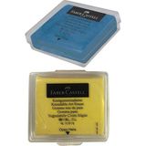 Artlantis Sarı Mavi Hamur Silgi Kutulu 1 Paket Faber Hamur Silgi Çizim Silgisi Yoğrulabilir Silgi Plastik Kutulu - Standart - Sarı - Mavi
