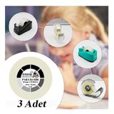 Artlantis Şeffaf Para Bandı 12mm x 33 Metre 3 Adet Artlantis Şeffaf Okul Ofis Bantı 3 Adet
