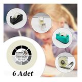 Artlantis Şeffaf Para Bandı 12mm x 33 Metre 6 Adet Artlantis Şeffaf Okul Ofis Bantı 6 Adet