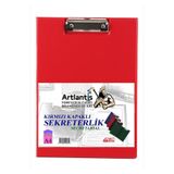 Artlantis Sekreterlik Kapaklı Kırmızı A-4 Pvc 1 Adet Okul Büro Ofis Öğrenci