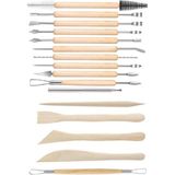 Artlantis Seramik ve Çömlek Şekillendirme Seti Ebeşuar 16 Parça 1 Paket Kil Modelaj Modelleme Heykel Şekillendirici Hobi Sanatsal