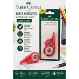 Artlantis Şerit Daksil Beyaz 5MMX12 Metre 1 Adet Faber Castell Şerit Düzeltici Şerit Silici Yazı Silici Büro Ofis Okul - Standart