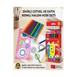 Artlantis Sihirli Cetvel 1 Adet Ve Fatih 12 Li Kuruboya 1 Paket Plastik Sihirli Daire Cetvel Desen Şablon Çizim Okul Hediye Şeffaf