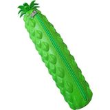 Artlantis Silikon Ananas Kalemlik Yeşil 1 Adet Silikon Kalem Kutusu Eğlenceli Sevimli Ananas Figürlü Hediyelik Kalemlik - Standart