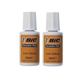 Artlantis Sıvı Silici Daksil 2 Adet Bic 20 ml Fırçalı Sıvı Düzeltici Daksil Okul Ofis Büro Fırça Uçlu Daksil