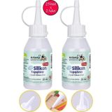 Artlantis Sıvı Silikon Yapıştırıcı 250 ml 2 Adet Brons Silikon Yapıştırıcı Sıvı 250 gr Plastik Cam Mermer Kağıt Karton Tahta Köpük