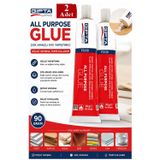 Artlantis Sıvı Yapıştırıcı 90 Gr Tüp Gıpta Çok Amaçlı Kuvvetli Yapıştırıcı 2 Adet Okul Büro Yapıştırıcısı Kağıt Karton