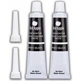 Artlantis Siyah Kontür Boyası 20 ml 2 Adet Red Apple Cam Vitray Boyası Kontur Boyası Ana Hatları Çizme Sanatsal Hobi - Standart