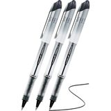Artlantis Siyah Pilot Kalem UB-200 Vision Elite 0.8mm 3 Adet Uniball Pilot Kalem 0.8 mm Roller Uçlu Pilot Kalem Ince Uçlu Likit - Standart