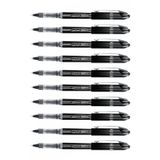 Artlantis Siyah Pilot Kalem UB-205 Vision Elite 0.5mm 10 Adet Uniball Pilot Kalem 0.5 mm Roller Uçlu Pilot Kalem İnce Uçlu Likit
