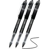 Artlantis Siyah Pilot Kalem UB-205 Vision Elite 0.5mm 3 Adet Uniball Pilot Kalem 0.5 mm Roller Uçlu Pilot Kalem Ince Uçlu Likit - Standart