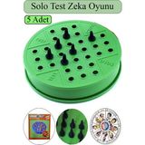 Artlantis Solo Test Zeka Oyunu 5 Adet Plastik Solotest Beyin Jimnastiği Oyuncak Karne Sınıf Çocuk Hediyesi Dededen Toruna Nostalji - Çok Renkli - Standart