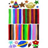 Artlantis Şönil Renkli 30 cm 50 Li Metalik Şönil 50 Li 1 Paket 30 cm Renkli Tüylü Tel 100 Lü 1 Paket Okul Önce Kreş Anasınıfı - Karışık-Çok Renkli - Standart
