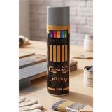 Artlantis Sprey Boya 200 ml 1 Adet Südor Hızlı Kuruyan Renkli Profesyonel Canlı Renk Ahşap Plastik Demir Metal Cam Porselen Duvar - Gri