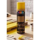 Artlantis Sprey Boya 200 ml 1 Adet Südor Hızlı Kuruyan Renkli Profesyonel Canlı Renk Ahşap Plastik Demir Metal Cam Porselen Duvar - Sarı