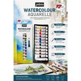 Artlantis Sulu Boya 18 Renk 12 ml Tüp 1 Paket Pepeo Suluboya Seti 18 Li Tüpte Canlı Parlak ve Solmayan Profesyonel - Çok Renkli - Standart