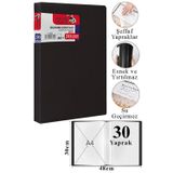 Artlantis Sunum Dosyası 30 lu 1 Paket Poşet Dosyalı Katalog Dosyası 30 Poşetli Kendinden Dosya Plastik Kapaklı