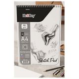 Artlantis Telli Eskiz Defteri A4 1 Adet Herboy 90 gr Eskiz Defteri Karakalem Çizim 40 Sayfa Dokulu Kağıt Üstte