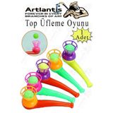 Artlantis Top Üfleme Oyunu 1 Adet Saksafon Üfleme Nefes Oyuncağı Üfleme Düdüğü Oyuncak Karne Sınıf Çocuk Hediy