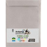 Artlantis Torba Zarf 17X25 cm Kraft 90 gr Silikonlu 100'LÜ 1 Paket Artlantis 170*250 mm Torba Zarf Kraft 100 Lü 1 Paket - standart