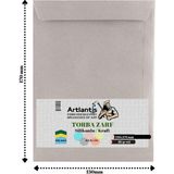 Artlantis Torba Zarf Kraft Silikonlu 90 gr 13 x 17 cm 500'lü