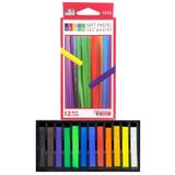 Artlantis Toz Pastel Boya 12 Renk 1 Paket Toz Soft Pastel Bıya 12 li Yumuşak Pastel Canlı Renkler Gölgeleme İç