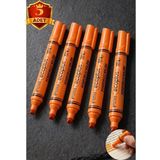 Artlantis Turuncu Fosforlu Kalem Neon Renkli 5 Adet Kesik Uç 1-5mm Işaretleme Kalemi Canlı Renk Okul Ofis Tipi Işaretleme Kalemi - Standart