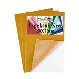 Artlantis Turuncu Yapışkanlı Keçe 50x70 Cm 3 Adet 2.0 Mm Kendinden Yapışkanlı Renkli Hobi Keçesi Elişi Keçe Kumaşı Anasınıfı Çok Renkli