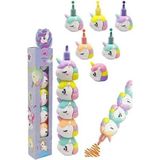 Artlantis Unicorn Fosforlu Kalem Yumurtlayan 1 Paket 5 Renk Unicorn Figürlü Işaret Kalemi Mini 5 Li Fosforlu Kalem - Çok Renkli - Standart