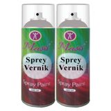 Artlantis Vernik Sprey 200 ml 2 Adet Akrilik Vernik Kalıcı Şeffaf Koruma İç ve Dış Mekan Çizilmeye Karşı Dayanıklı Kalıcı