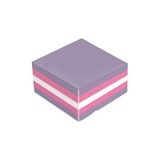 Artlantis Yapışkanlı Not Kağıdı 3 Renk 450 Sayfa 1 Paket Ebruli Küp Blok Yapışkanlı Postit 75x75 mm Renkli
