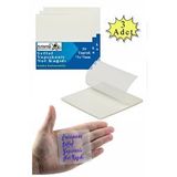 Artlantis Yapışkanlı Şeffaf Not Kağıdı 50 Yaprak 3 Paket Kare Transparan Postit 75x75mm Yarı Saydam İşaretleyici Aydınger Not