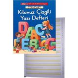 Artlantis Yeni Müfradat Güzel Yazı Defteri A4 19X27 cm 24 Yaprak 1 Adet Standart Kılavuz Çizgili Yazı Defteri Satır Aralıklarına Uygun - Renkli
