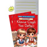 Artlantis Yeni Müfradat Güzel Yazı Defteri Orta Boy 16.5X24 24 Yaprak 3 Adet Standart Kılavuz Çizgili Yazı Defteri Satır Aralıklarına Uygun - Renkli - Klavuz Çizgili - 16x24 cm