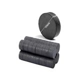 Artlantis Yuvarlak Delikli Mıknatıs Mini 150 Adet 15x3 mm Mini Mıknatıs Seramik Kömür Mıknatıs Nişan Düğün Sünnet Çok Amaçlı Süsleme Mıknatıs