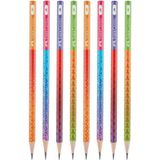 Artlantis Yuvarlak Kurşun Kalem Smoothıe 8 Adet 1 Paket Faber Kurşun Kalem 2b Siyah Kurşun Kalem Smoothıe Desenli 2b Kalem - Çok Renkli - Standart