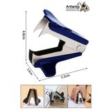 Artlantis Zımba Teli Sökücü 1 Adet 24/6 ve No 10 Zımba Teli Çıkarıcı Paslanmaz Çelik Metal Zımba Sökücü