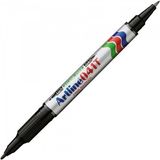 Artline 041T Twin Marker Çift Uçlu 0.4-1.0 mm Siyah Permanent Markör Kalem