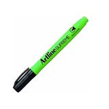 Artline 1.0-4.0 mm Pastel Yeşil 12 Adet Kesik Uçlu Fosforlu Kalem