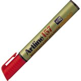 Artline 157 Kırmızı Yazı Tahtası Kalemi 2 mm Uçlu Ergonomik Gövde ile Kolay Silinebilir