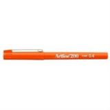 Artline 200N Fine 0.4 mm Turuncu Keçe Uçlu Yazı Kalemi