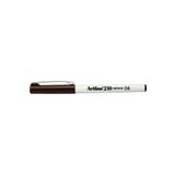 Artline 210 0.6 mm Medium Liner Koyu Kahverengi Keçe Uçlu Kalem