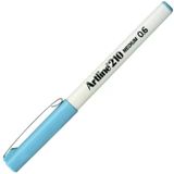 Artline 210N 0.6 mm Açık Mavi Keçe Uçlu Yazı Kalemi