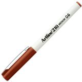 Artline 210N 0.6 mm Kahverengi Keçe Uçlu Yazı Kalemi