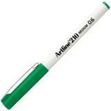 Artline 210N 0.6 mm Yeşil Keçe Uçlu Yazı Kalemi
