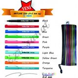Artline 220 Super Fine 0.2 mm 10 Renk Keçe Uçlu Kalem