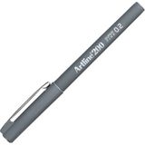 Artline 220N 0.2 mm Gri Super Fine İnce Keçe Uçlu Yazı Kalemi