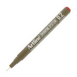Artline 232 0.2 MM Kırmızı Çizim Kalemi